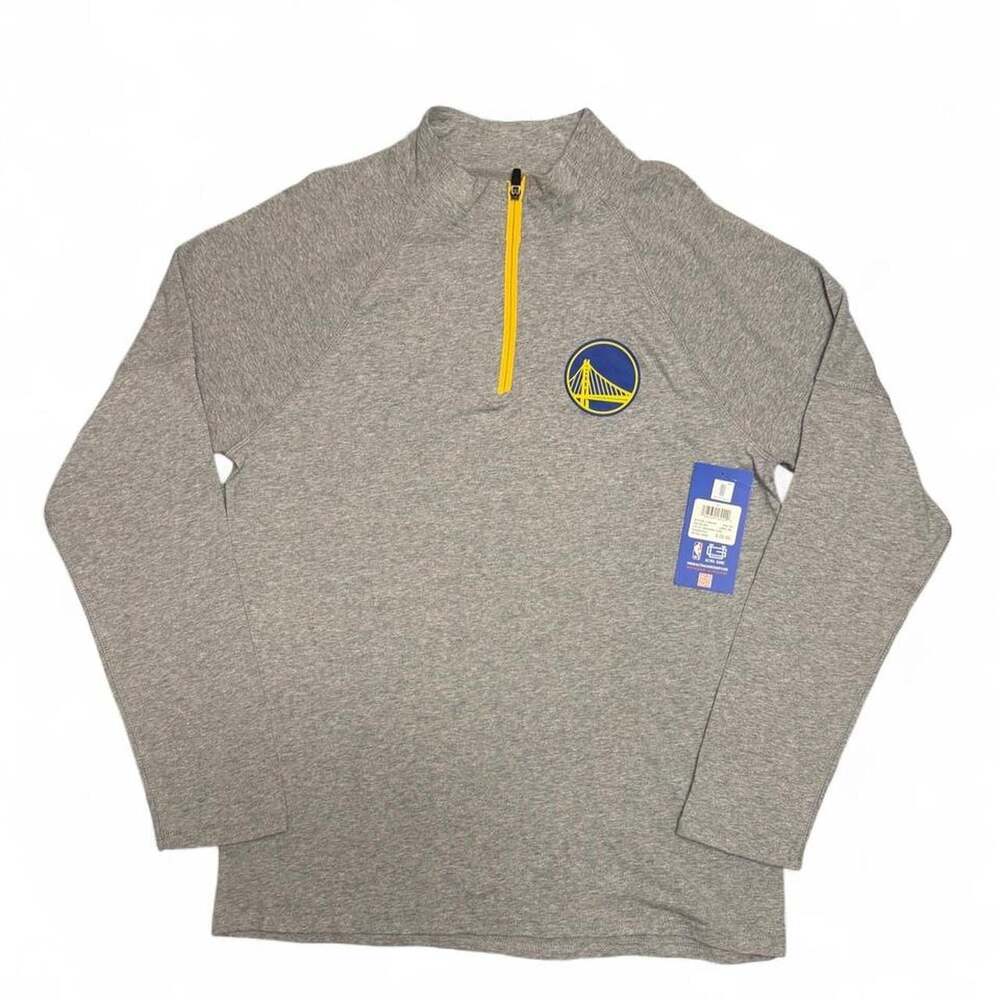 Ultra Game NBA Golden State Warriors Quarter Zip Sweatshirt